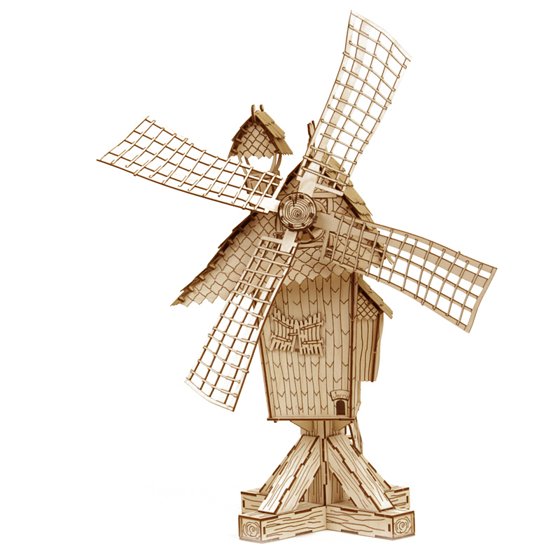 Räucherhaus Windmühle selber machen - klein natur