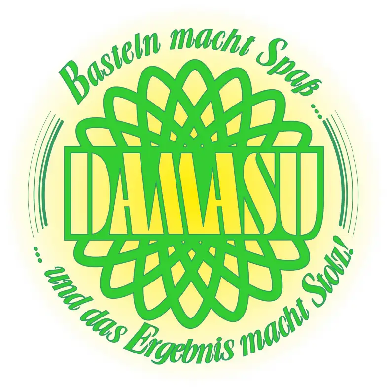 DAMASU-Holzkunst aus dem Erzgebirge Logo